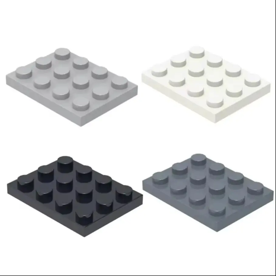 MOC 10PCS 11212W 3x4 High-Tech ใช้งานร่วมกับพิเศษ BOARD Building Block ชุดบอร์ดบ้านปราสาทอิฐวันหยุดของเล่นเด็ก xmas ของขวัญ