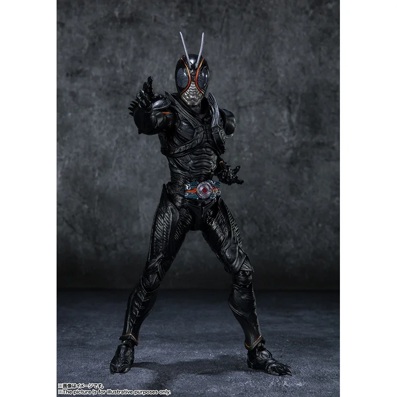 Bandai S.h. Figuarts Kamen Rider Black Sun Anime Action Figure Modèle, Jouet pour enfants, Cadeau d'anniversaire, Collection, Original, 16cm