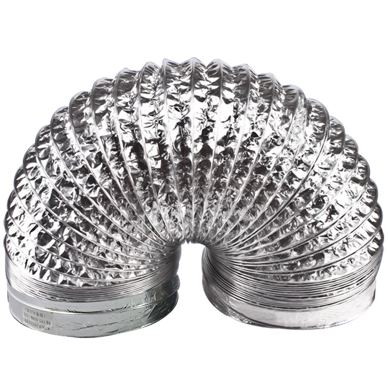 180 مللي متر المطبخ شفاط المطبخ أنبوب العادم رقائق الألومنيوم صمام الاختيار تلسكوبي شفاط المطبخ الملحقات قائمة كاملة الأنابيب موقد غاز