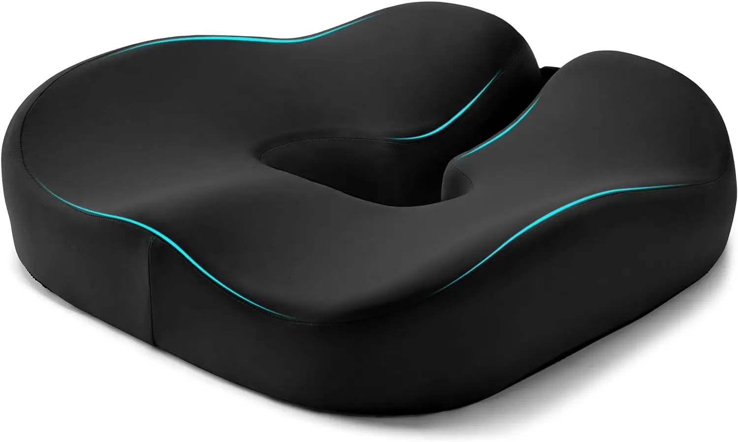 

Memory Foam Donut Pillow for Tailbone Pain Relief, Adjustable Cushion for Hemorrhoids and Post-Surgery Comfort