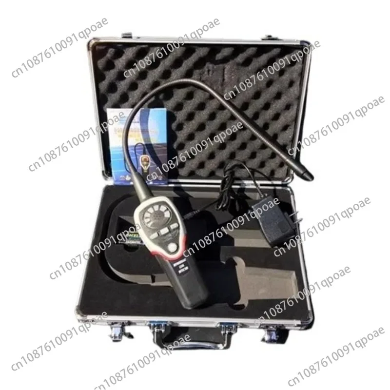 Detector de fugas halógenas de refrigerante, medidor RLD-382P, sistema de refrigeración, Detector de fugas R410A R134A R407C R404A R22