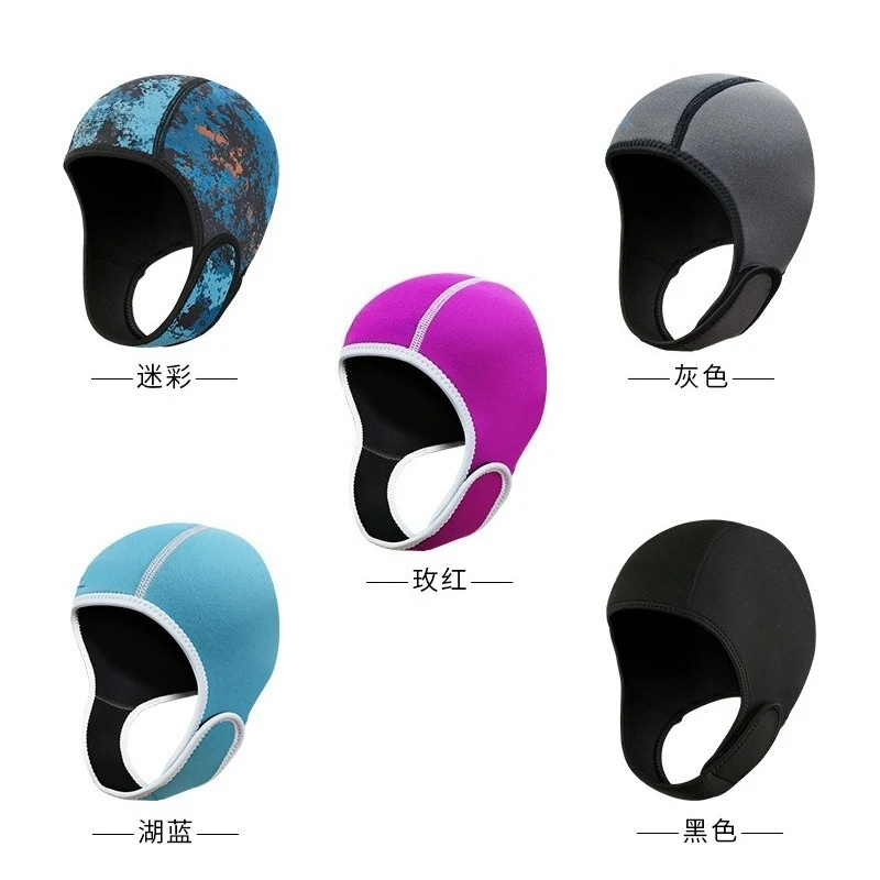 Diving cap High elasticity, cold protection and warm 2mm diving head cover