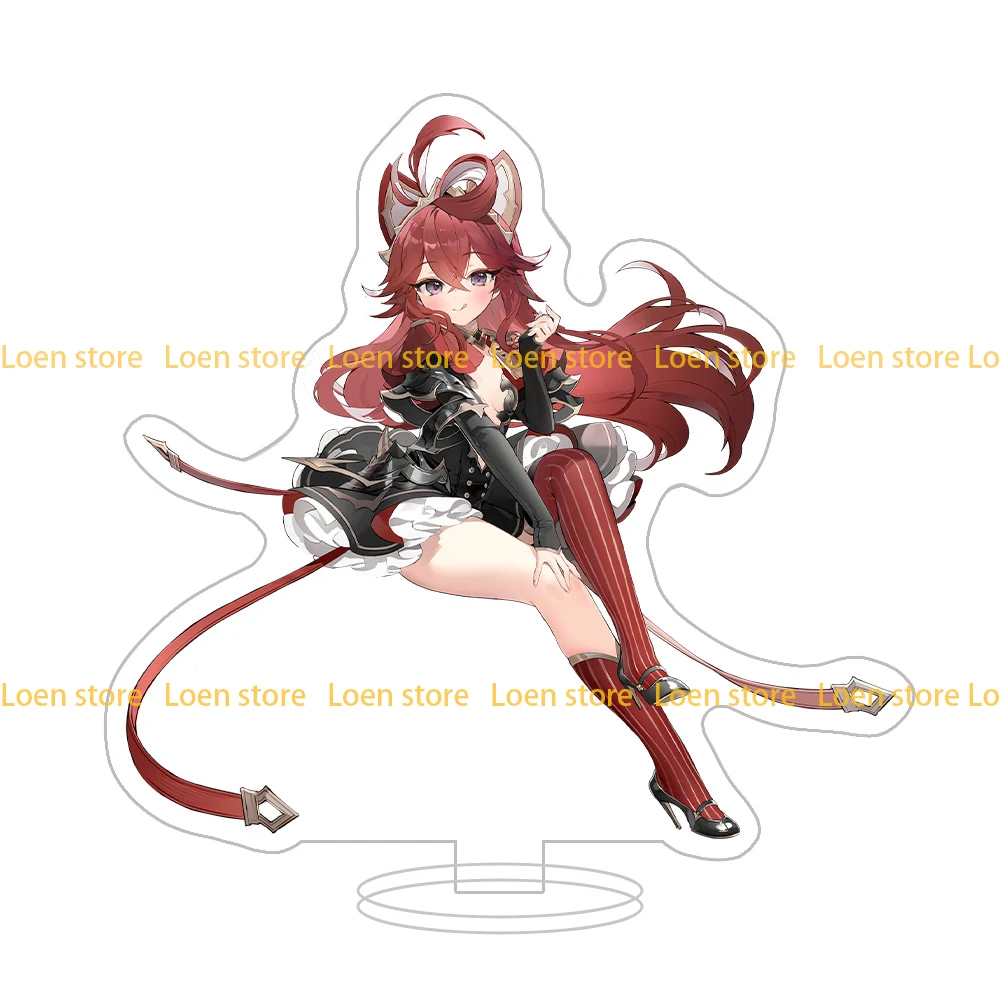 Loen Store Azur Lane Chen Hai Ägir Shinano Kearsarge Kearsarge Janus Taihō personagem do jogo suporte acrílico menino menina chaveiro fofo