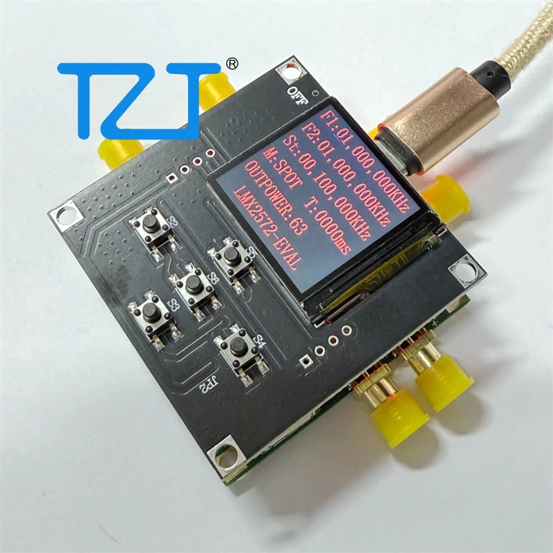 TZT 12.5MHz-6.4GHz ADL5801-LMX2572 PLL Local Oscillator Down