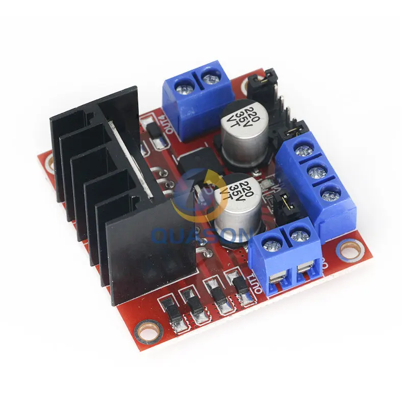 L298 nuovo modulo scheda Controller Controller motore passo-passo DC a doppio ponte H L298N per robot smart car motore passo-passo Arduino