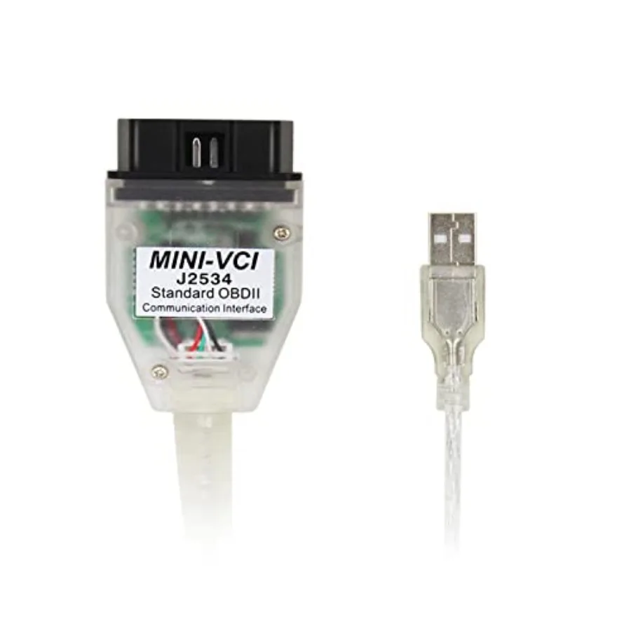 

Mini Vci J2534 Cable Standard Obd2 Communication Interface for TIS Techstream V17 V18 Toyota Lexus Scion OBD2 Scanner Diagnosti