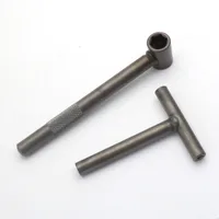Motorcycle Engine Valve Adjustment Tool Square Hexagon Socket T Spanner Valve Screw Wrench 8mm 9mm 10mm Feeler Gauge 0.02 to 1mm 2
