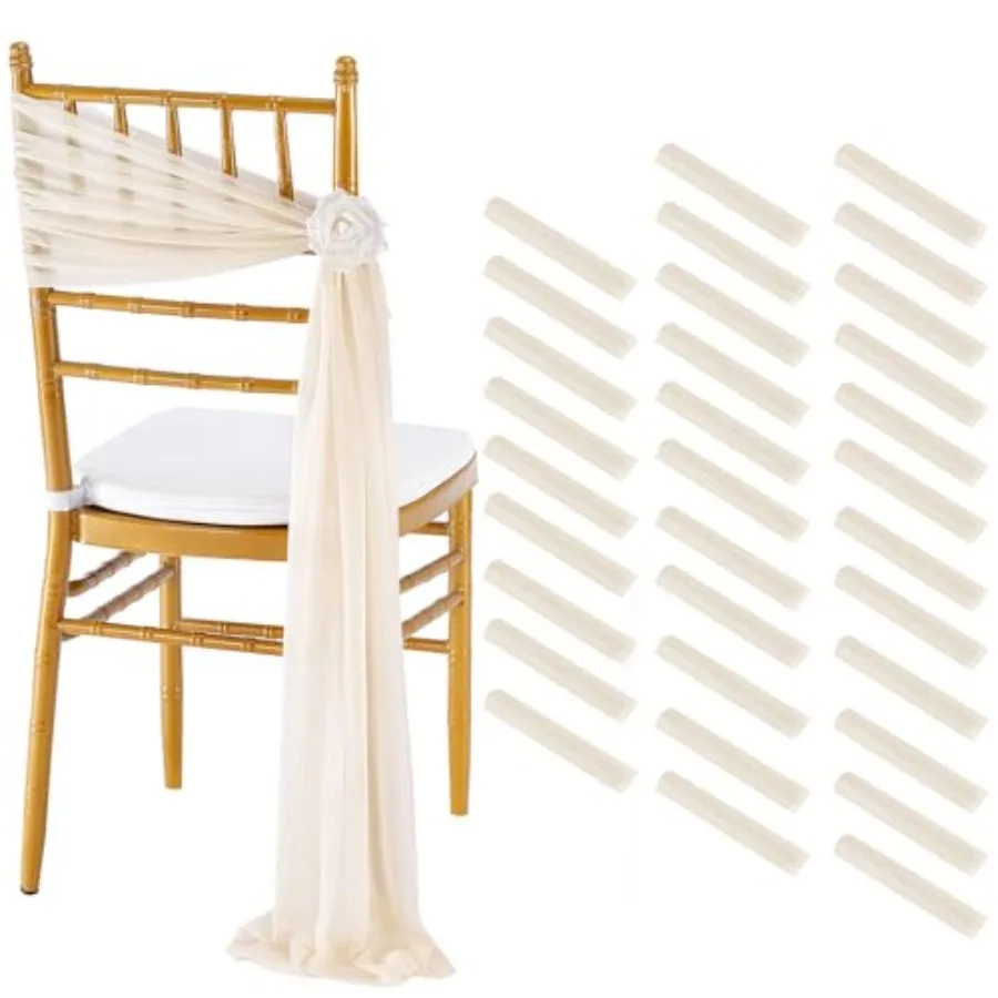

Декоративные накидки на стулья для свадеб: 32 панели ткани для украшения церковных стульев - декор для стульев на банкеты, в гостиницах, для детских праздников