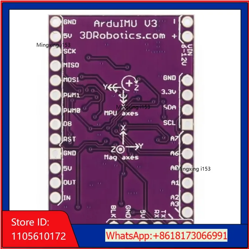 Open source hardware original imported flight control board ArduIMU V3