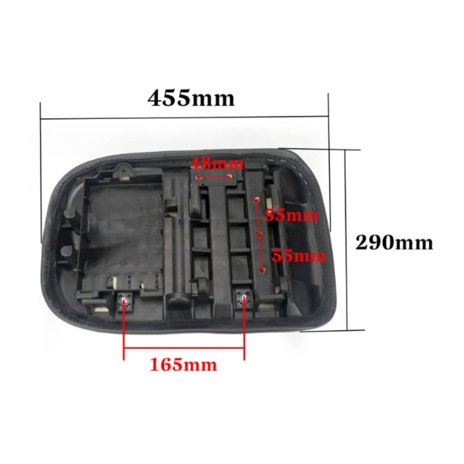 Seat Cushion Waterproof Motorcycle Seat Cushion Easy-to-Clean for Commuters