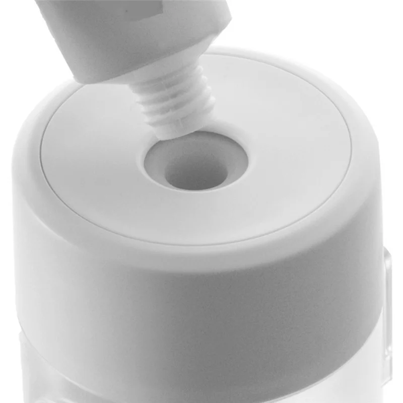 A03I-Toothpaste Dispenser Wall Mounted Automatic Toothpaste Squeezer Dust-Proof Toothbrush Holder Bathroom Accessories Parts Set