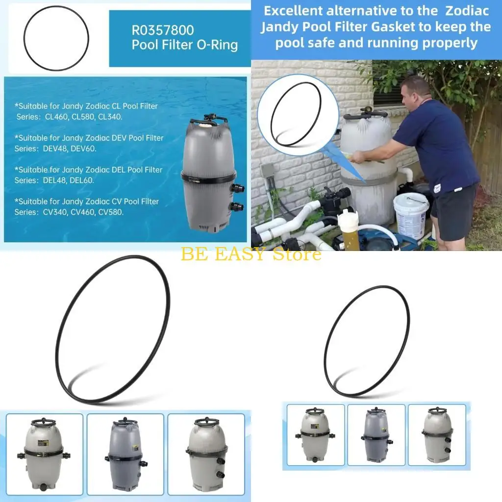 

E28F 1Pc Pool Filter Tank O Rings Gasket R0357800 for CV340 CV460 CV580 CL340 CL460 CL580 DEV48 DEV60 DEL48 DEL60 Pool Filter