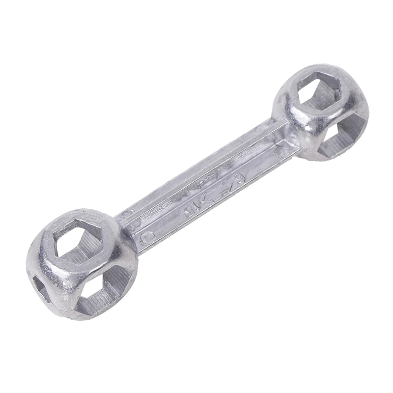 Chave multifuncional em forma de osso, durável, para ciclismo, ferramenta de reparo de bicicletas, acessórios, 6-15mm, 10 furos