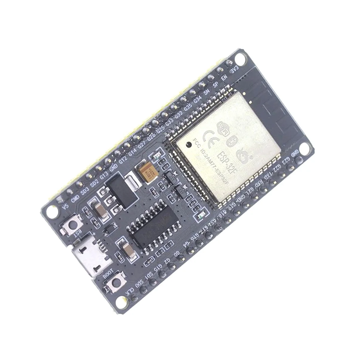 Макетная плата ESP32F, плата для разработки модуля CH340, с беспроводным драйвером, Wi-Fi, Bluetooth, с OLED ЖК-экраном 0,96 дюйма