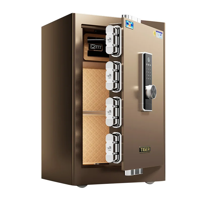 LMM Home 80cm Mini Safe, Office Fingerprint and Password Smart Anti-Theft Safe