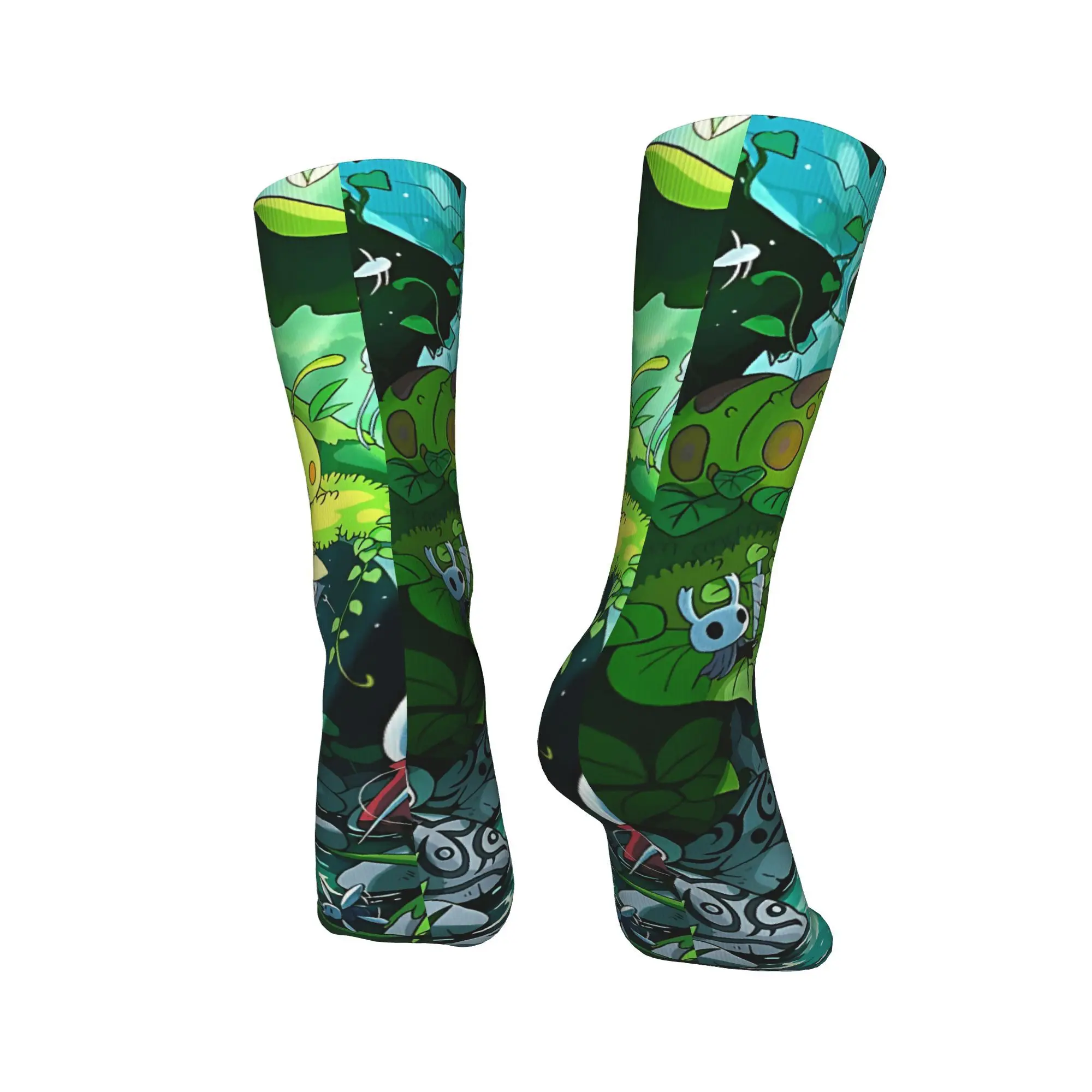 جوارب Hollow Knight Game جوارب جرافيك غير قابلة للانزلاق جوارب رجالية ناعمة قابلة للتنفس للشتاء جوارب رياضية خارجية غير رسمية