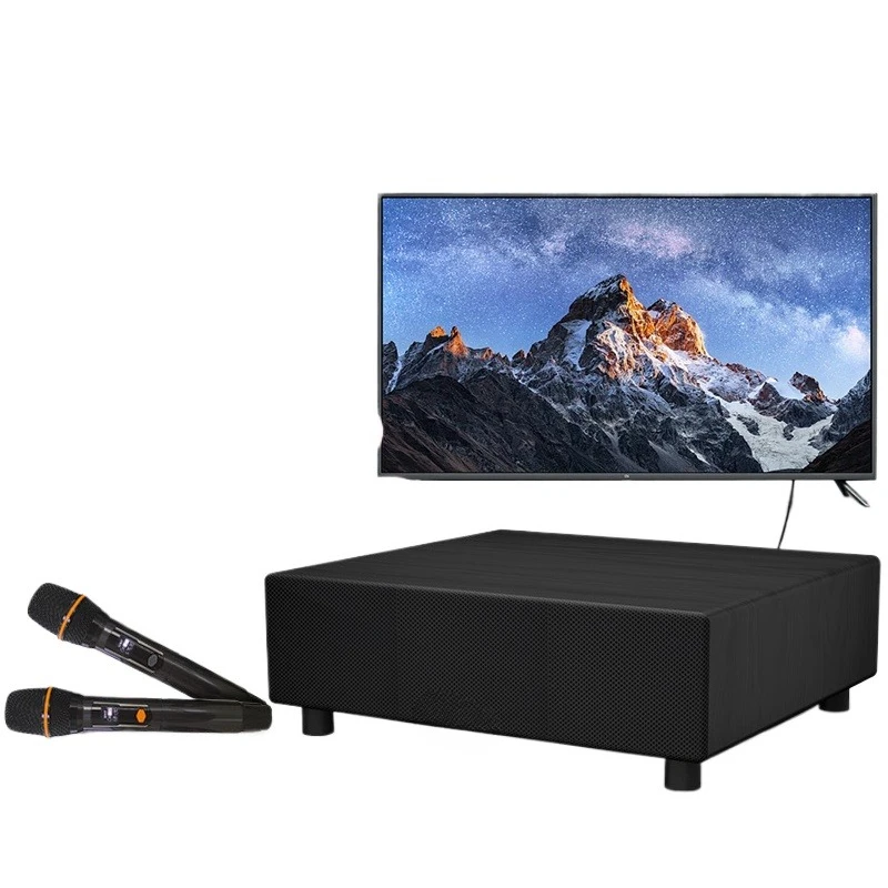 Family KTV video stereo all-in-one machine karaoke point singing home living room TV Karaoke Bluetooth speaker