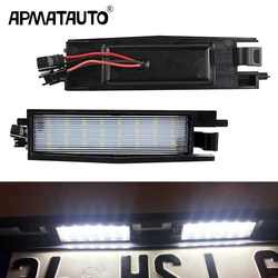 2Pcs LED Number License Plate Light For Toyota Rav4 MK3 XA30 2006 2007 2008 2009 2010 2011 2012 For Lexus SC 430 2002-2005