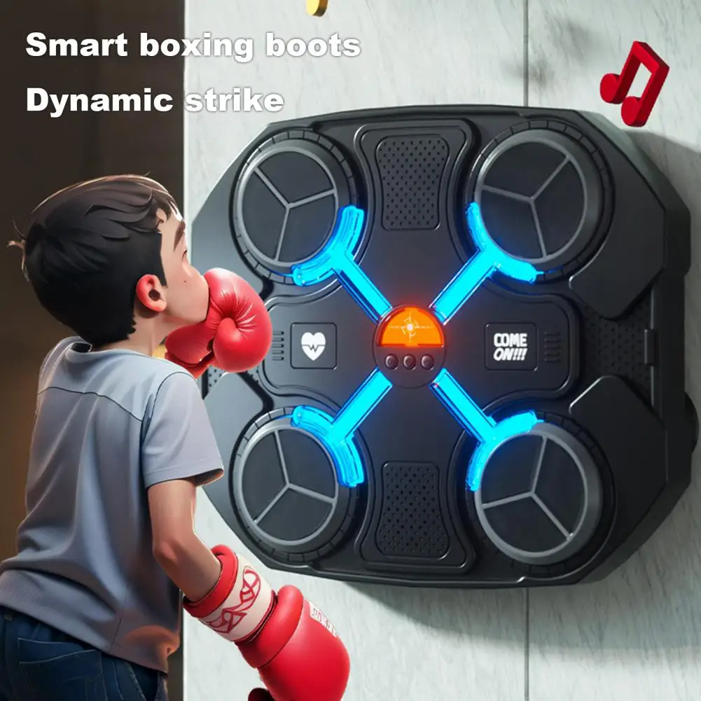 

1 Set Music Boxing Machine Smart Bluetooth Music Boxing Trainer Electronic Boxing Target Training Equipment