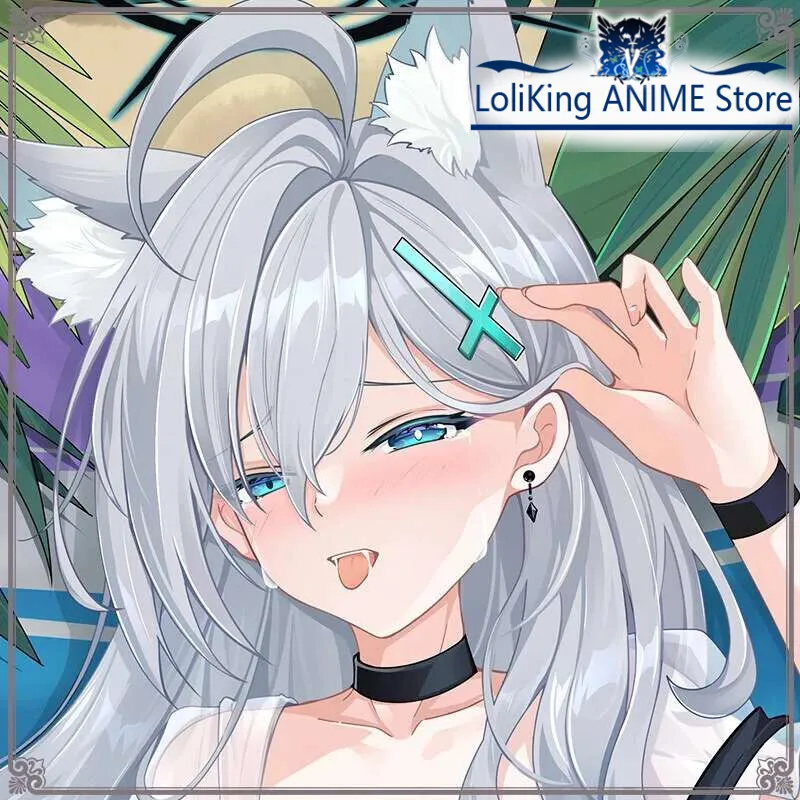 

Синий архив Sunaōkami Shiroko, наволочка для тела, отаку, чехол для подушки для сна, тема персонажа, наволочка для косплея XY