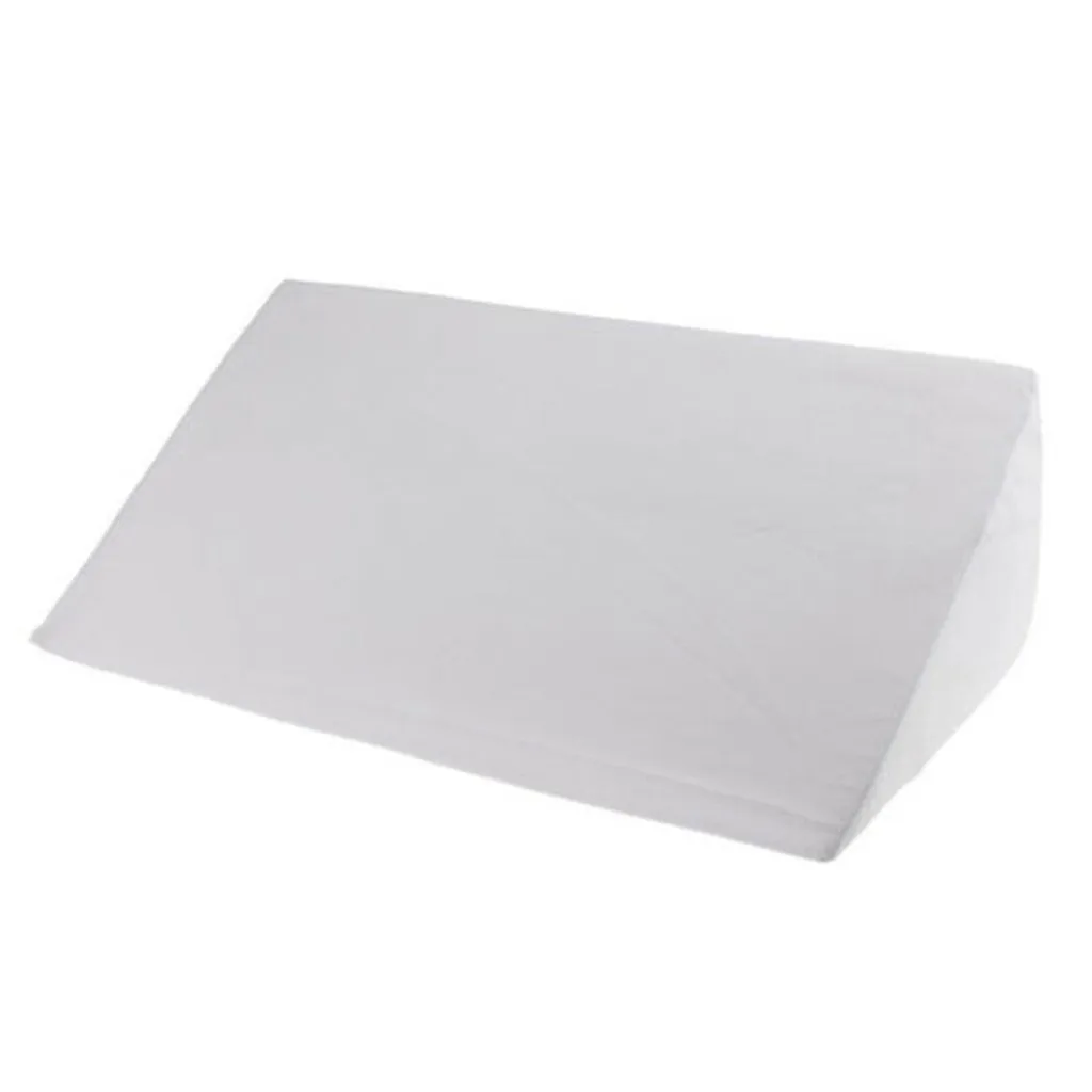 Wedge Pillow for Sleeping Acid Reflux After Surgery Triangle Elevated Pillow for Bedside Dormitory Office Air Layer Memory Foam