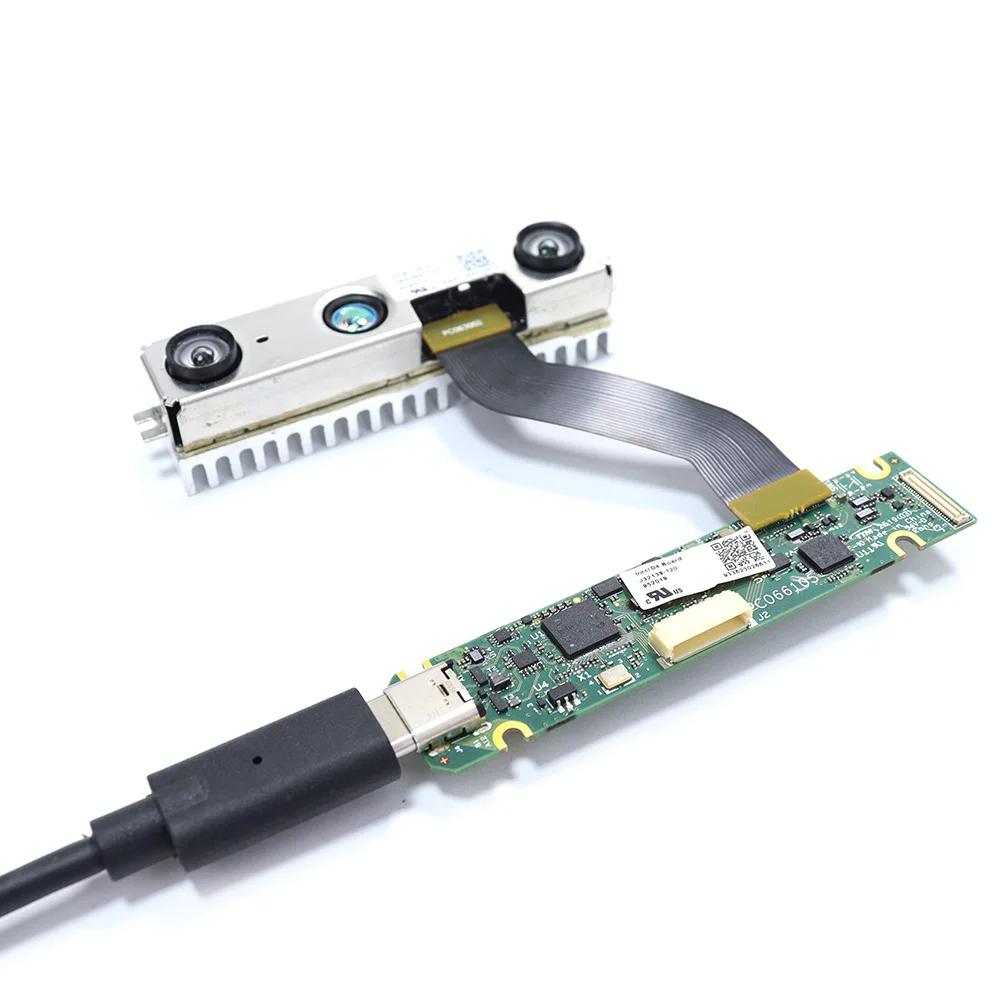 Imagem -05 - Módulo de Câmera 3d para Processador Intel Realsense Vision d4 Board Bundle Stereo Scanning Lens Uav Navegação Agv Sensor de Profundidade D430