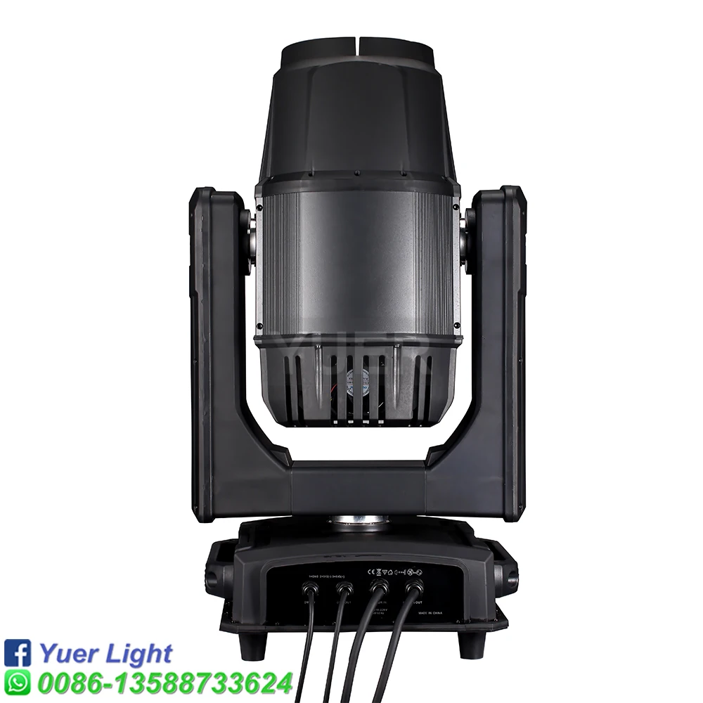 Foco de luz LED resistente al agua IP65 para exteriores, foco de cabeza móvil de 400W, CMY + CTO + RDM, efecto de Zoom, DMX, evento, escenario, parque, iglesia, 2 unidades por lote