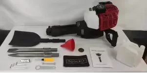 GJH-100-52cc Heavy Duty Concrete Breaker Drills Tool Kit 52cc Gas  Demolition Jack Hammer