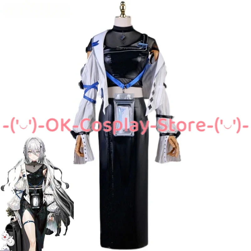 

Sophia Valentine Cosplay Costume Cute Vtuber Cosplay Dress Party Suit Anime Clothing Halloween Carnival Uniforms Custom Made