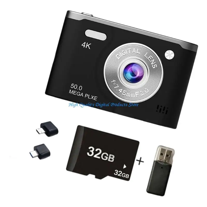 

U2JE Digital Camera 6400W Pixels with Dark Environment Optimization and Compactly 2.5in Screen for Outdoor Vlog