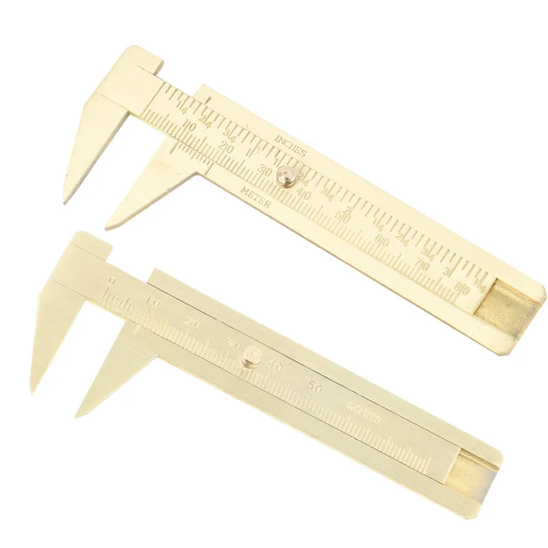 

Vernier Caliper All Copper Wenwan Mini Measurement Walnut King Kong