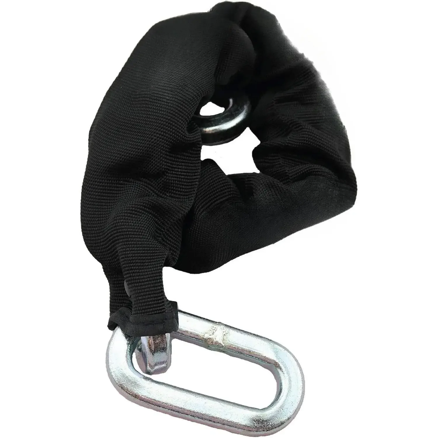 Corrente de segurança quadrada de aço endurecido W 10KS 10 pés x 3/8" de espessura para bicicletas, recipientes, reboques, ATV, motocicletas