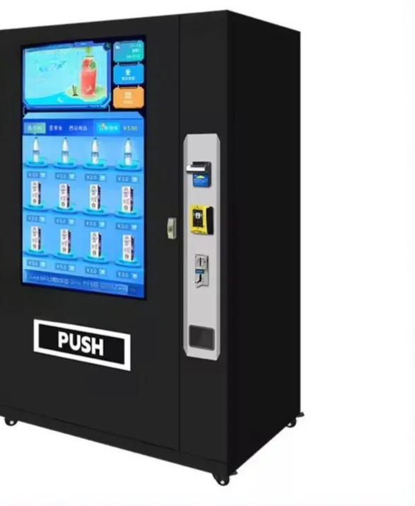 Manufacturer Convenience Store Food and Beverage Vending Machine Factory