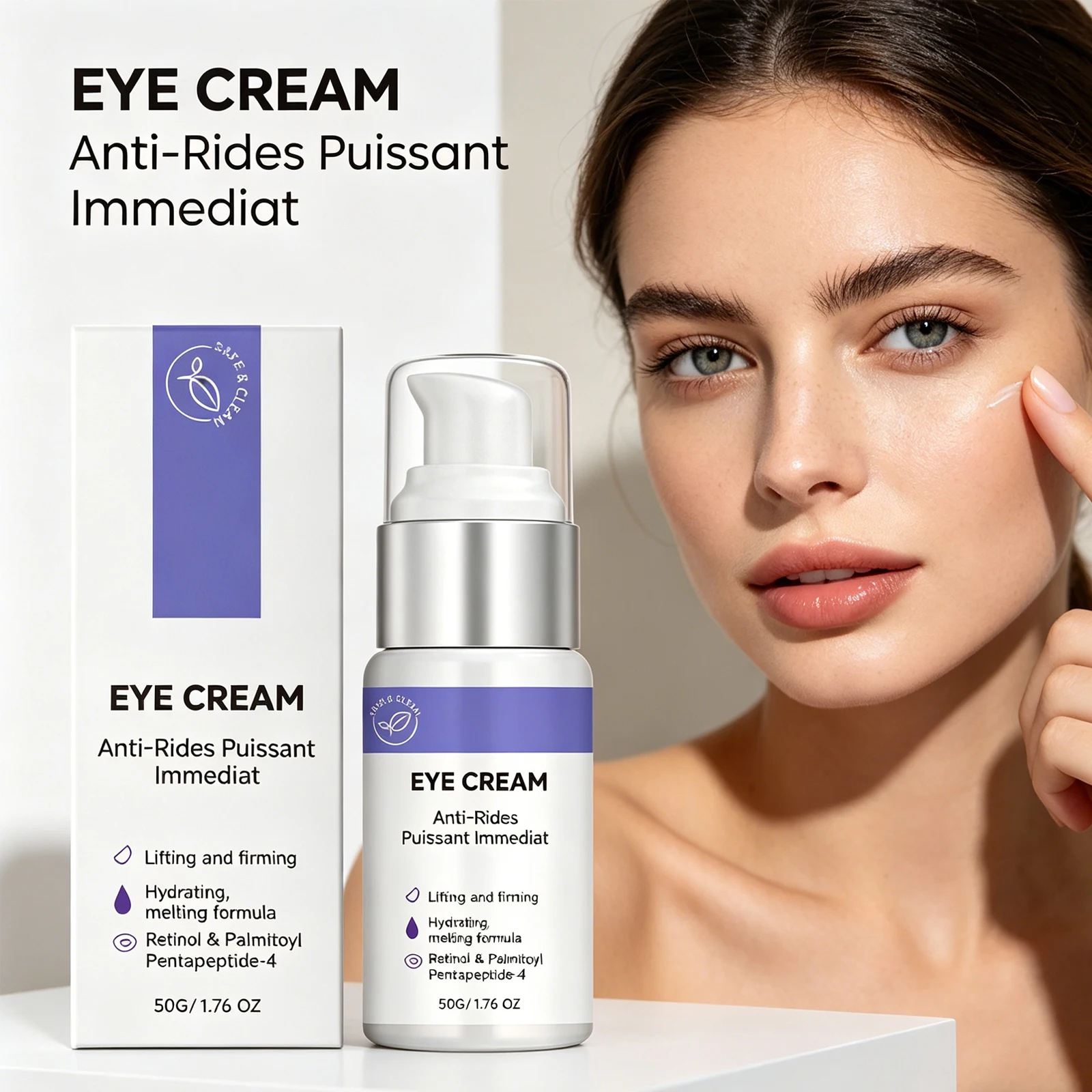 

Retinol Deep Moisturizing Eye Cream Hydrating Firming Eye Area Reduce Dryness Dark Circles Non-greasy Firming Eye Skin Care
