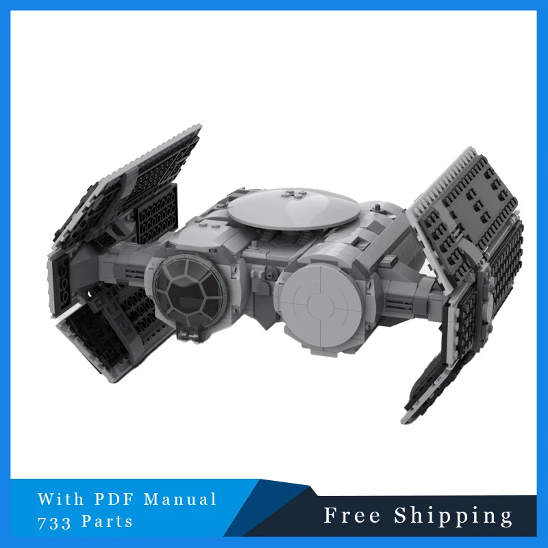 سلسلة الفضاء اللبنات 733 قطعة MOC ستار معركة الكشفية سفينة الفضاء وحدات نموذج الطوب لتقوم بها بنفسك التكنولوجيا الجمعية مجموعة لعبة طفل هدية #1