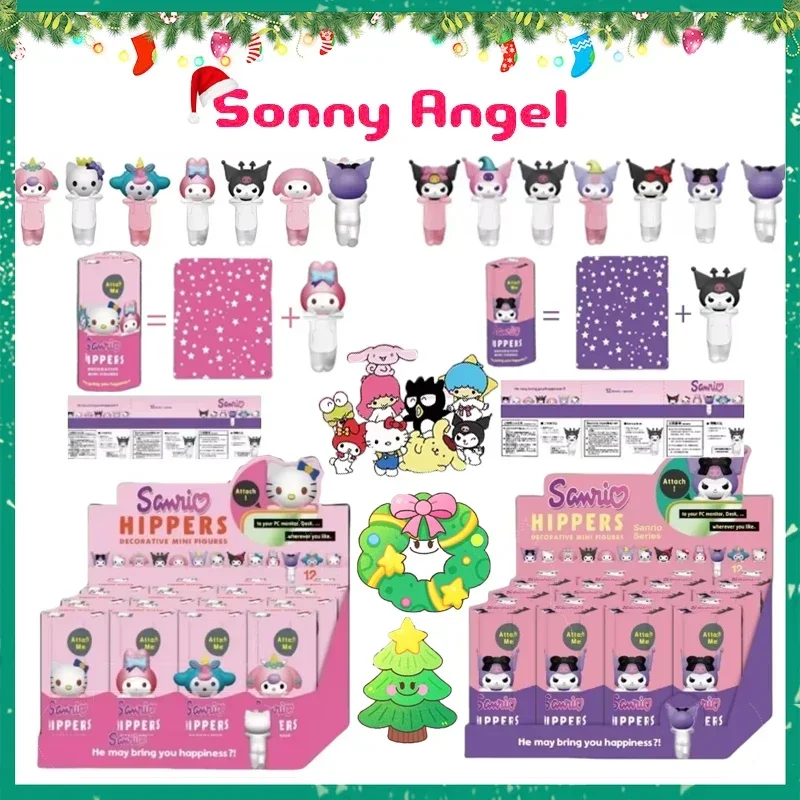 

Sonny Angel Hello Kitty Kuromi Blind Box Anime Character Decoration Toy Mini Doll Mobile Phone Birthday Christmas Gift