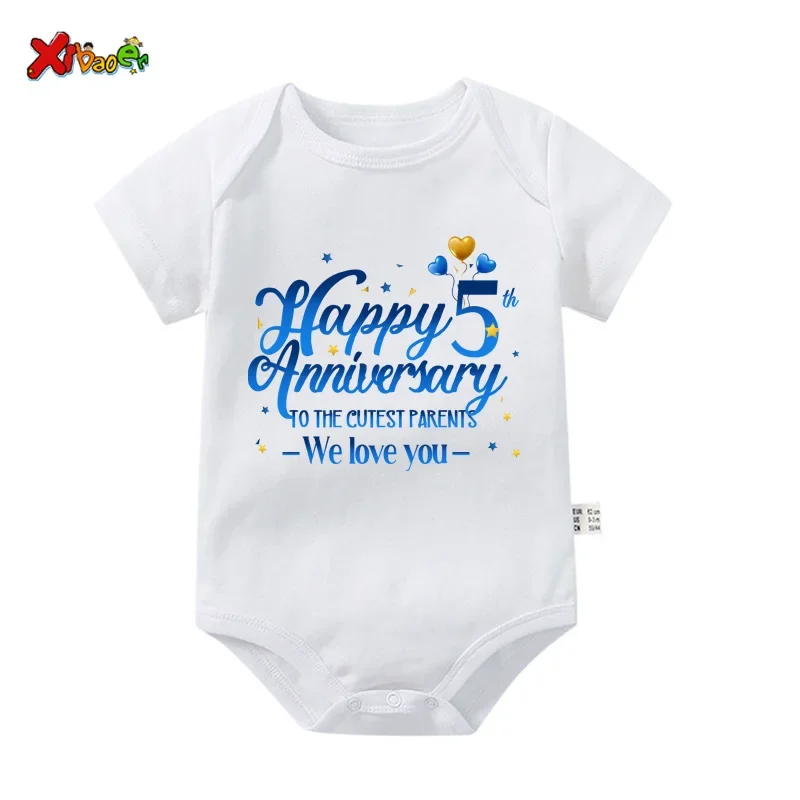 Anniversary Shirt for Family Outfits 5th 20th 30th Wedding Anniversary Gift Couple Matching Family Shirt Anniversary Outfit Baby