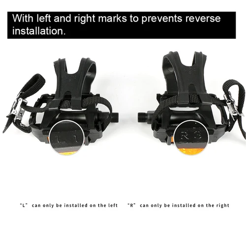 Imagen 2 del producto Correas antideslizantes para pedales de bicicleta, banda de encuadernación Para pedales de bicicleta de montaña y carretera, accesorio para ciclismo