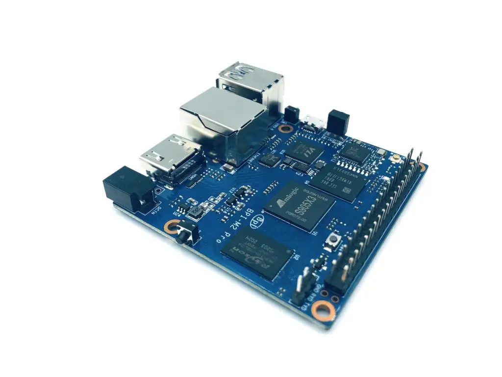 New Banana PI BPI M2 Pro Amlogic S905X3 Quad Core Cortex-A55 (2.0xxGHz) Design