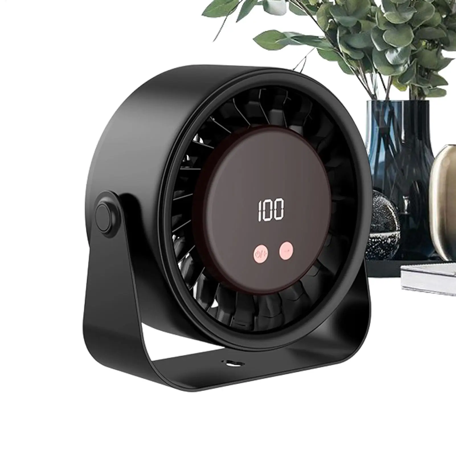 

Маленький настольный вентилятор, перезаряжаемый, бесшумный, для охлаждения, персональный портативный вентилятор для лета, путешествий, походов, туризма