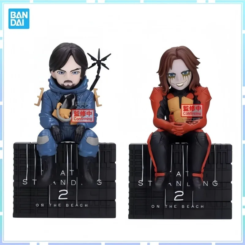 Bandai Original Banpresto Anime Death Stranding on The Beach Higgs Monaghan Sam Porter Bridges PVC Action Figure Toy Gifts