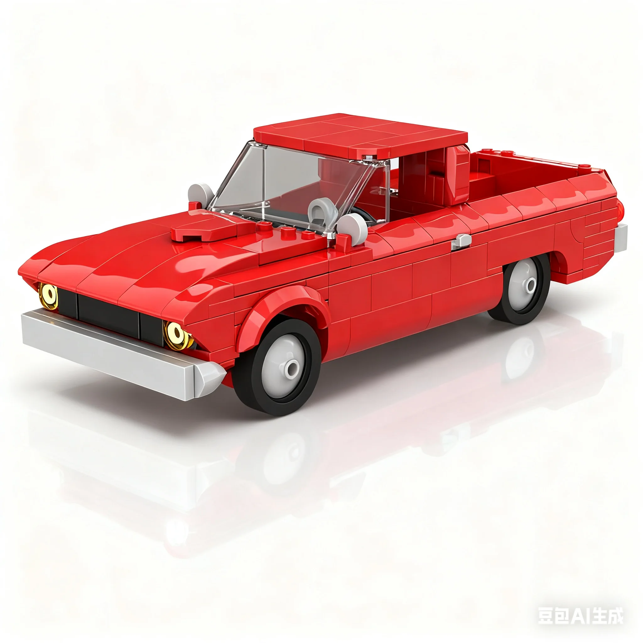 

336PCS MOC City Champions Super Car Classic Pickup Ranchero Model Technology DIY Creative Assembly Brick Display Birthday Gift