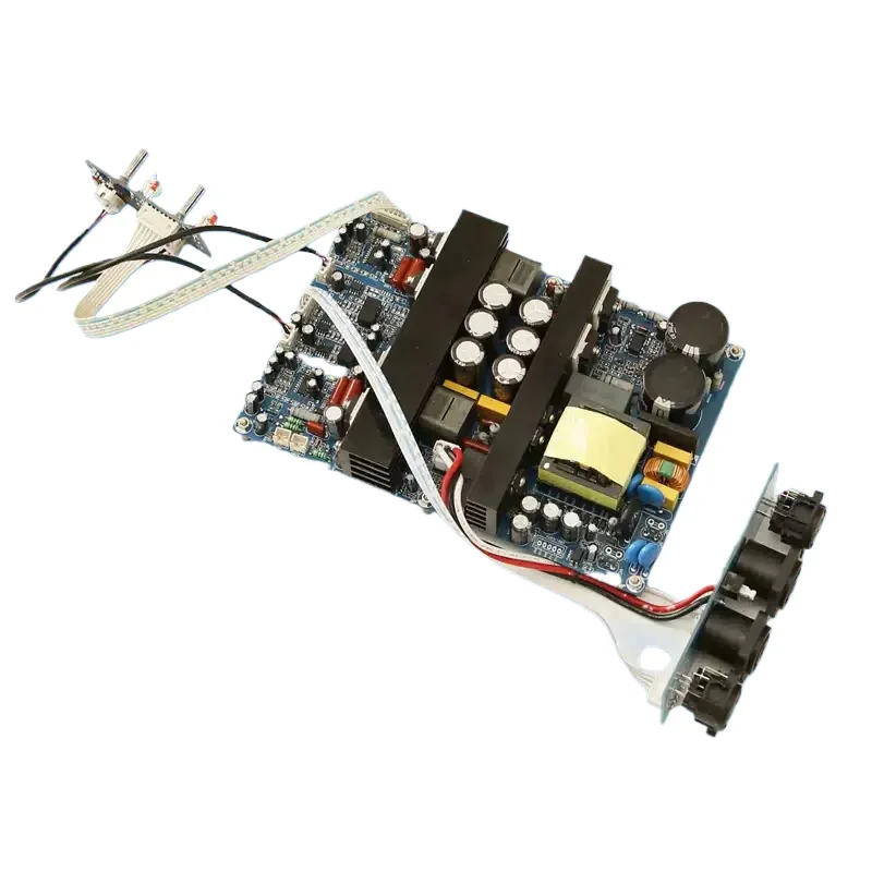 1pc Placa Amplificadora Digital Estéreo IRS2092 500W+500W, Amplificador de Audio de Doble Canal con Ajuste de Volumen