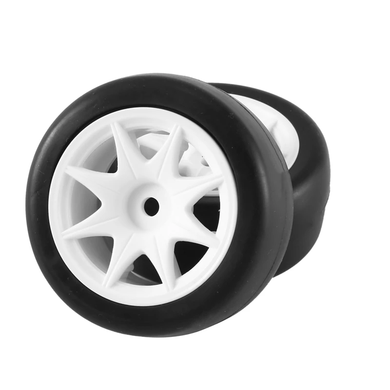 4Pcs 58Mm Tires Wheel 12Mm Hex With Sponge Insert For 1/10 1/12 RC Drift Car 3Racing Sakura M4 M5 MST TCR Tamiya M04 M05