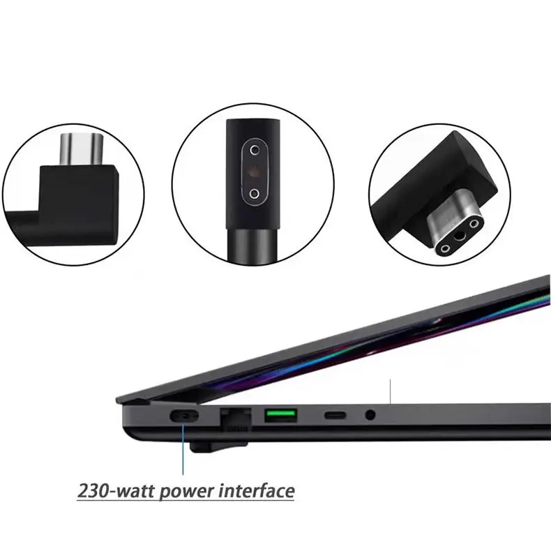 230W 19.5V 11.8A AC Adapter Charger For Razer Blade 15 17 E75 Pro 17 Blade 14 Ryzen 9 3070 Power Supply RC30-024801 RZ09-0287