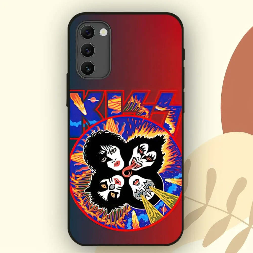 Rock band Kiss Phone Case For Samsung Galaxy S22 S23 S24 S30 Note 20 10 Plus Lite FE ULTRA Shell