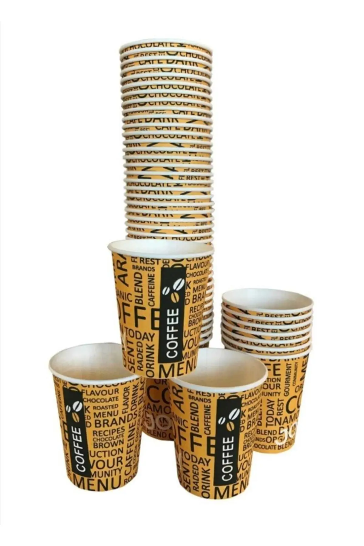 

500/750/1000Pcs 180ml Paper Cups Disposable Kitchen Office Accessories Party Supplies For Water Tea Coffee Milk Hot Drink TURKEY