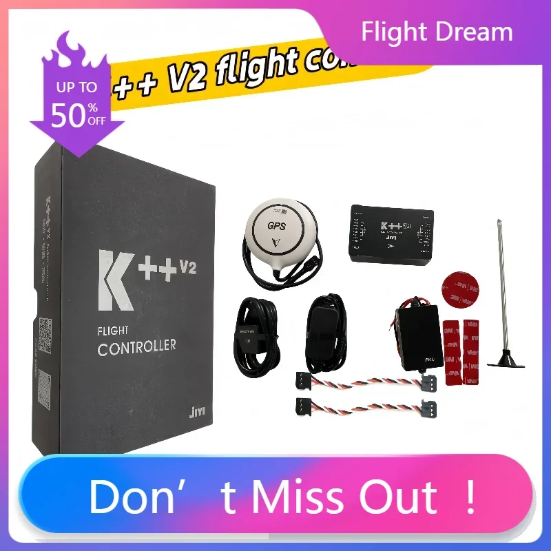 

Полетный контроллер NYJiyi K++ V2 с двумя процессорами и опциональным радаром для обхода препятствий для DIY-дронов, используемых в сельском хозяйстве для защиты растений и опрыскивания