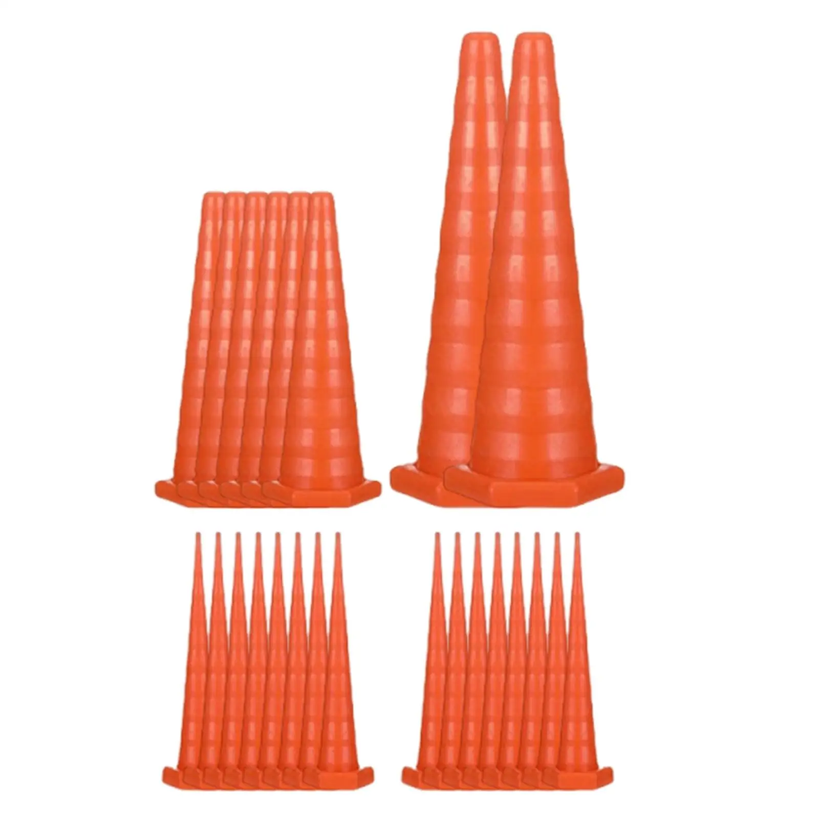 Orange Rubber Hydraulic Service Plugs Multi Size Industrial Drip Proof Hose End Caps for Irrigation