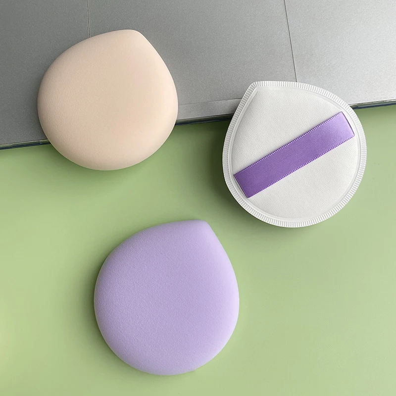 الأرجواني وسادة هوائية مسحوق نفخة الأساس السائل ماكياج الإسفنج BB CC كريم كونتور الوجه السلس الرطب الجاف يشكلون التجميل نفخة